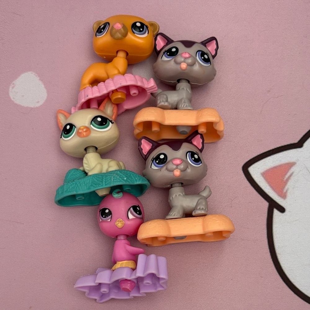 Random assortment of Mcdonald's LPS
